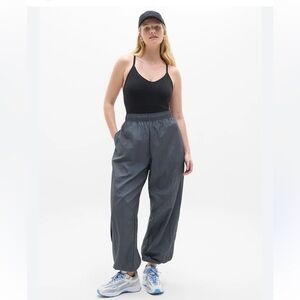 Athleta Lunar Sheen Utility Mid Rise Joggers